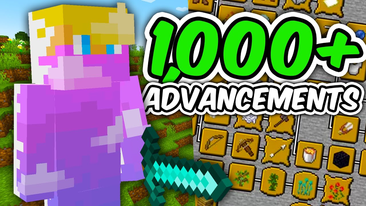 I Added 1,000 Achievements to Minecraft
