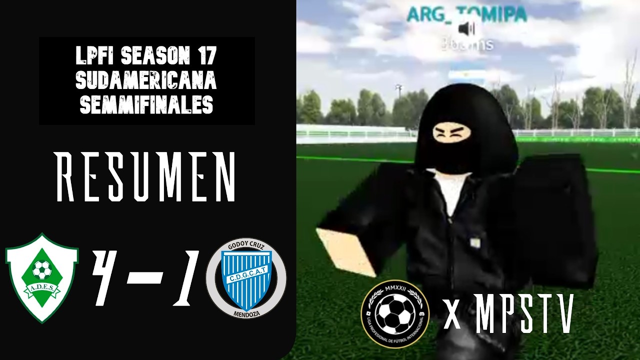 El Salado 4-1 Godoy Cruz | LPFI - S17 Sudamericana Semifinales | MPS TV