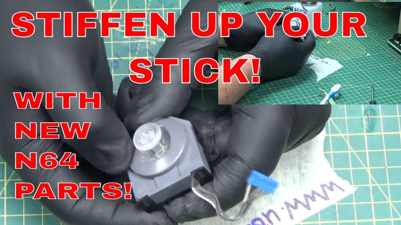 Nintendo 64 Analogue Stick Fix! & Refurbish With New Parts Cheaply