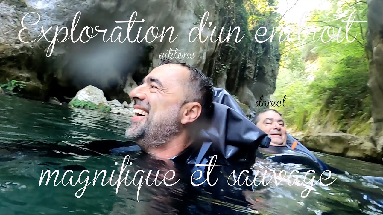 Exploration d'un endroit magnifique et sauvage (lieu tenu secret)