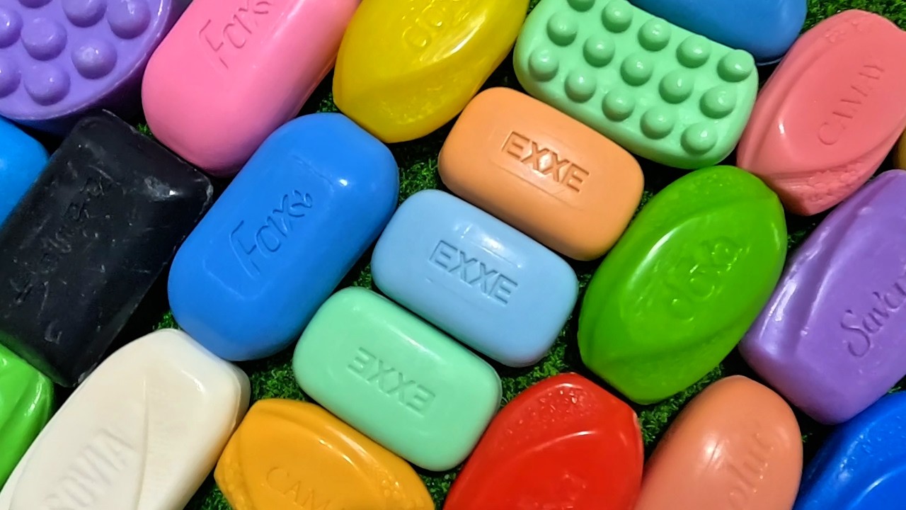 ASMR SOAP collection | Satisfying unwrapping haul | Relaxing peeling