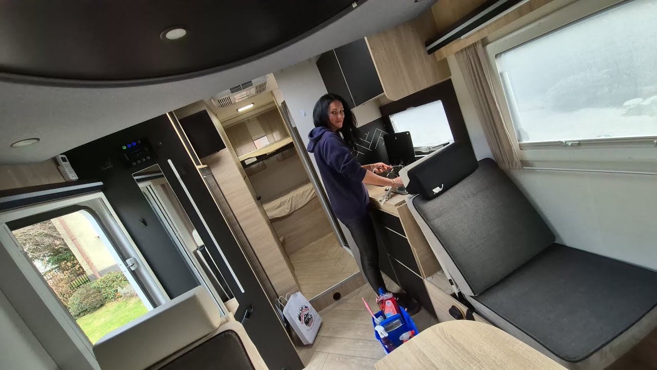 Sprzątamy kampera - Chausson elite 720 Ford Transit 
