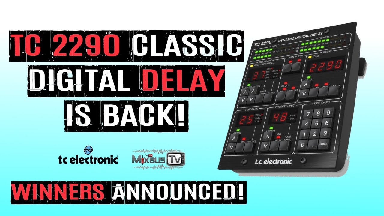 The Classic Digital Delay is BACK! TC2290 Demo