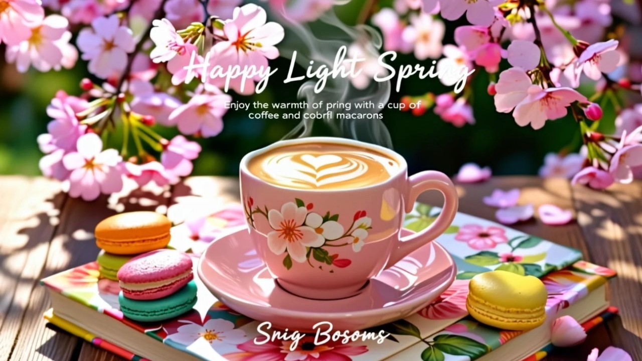 Positive March Jazz ☕ Happy Light Spring Coffee & Relaxing Bossa Nova Piano for Great Mood