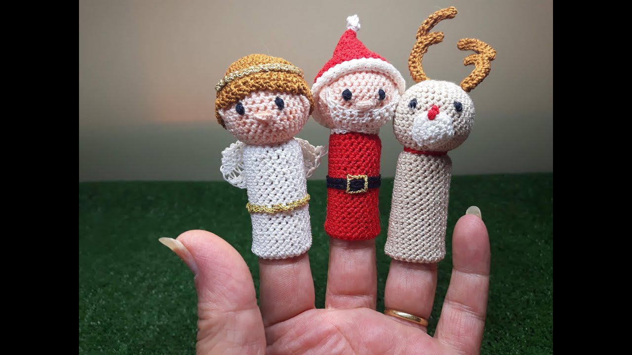 ujjbábok készítése - finger puppets tutorial