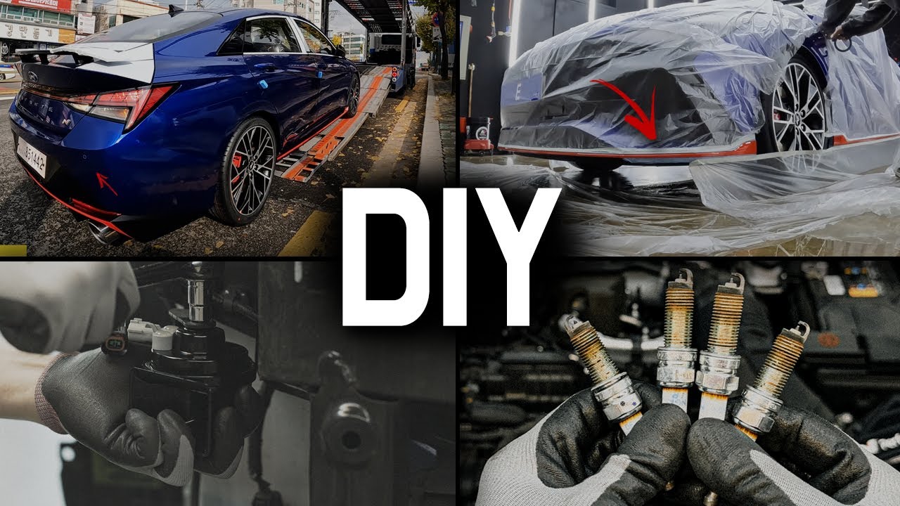 [이테일링 정주행 #1] 아반떼N 출고부터 DIY 작업 2시간 몰아보기