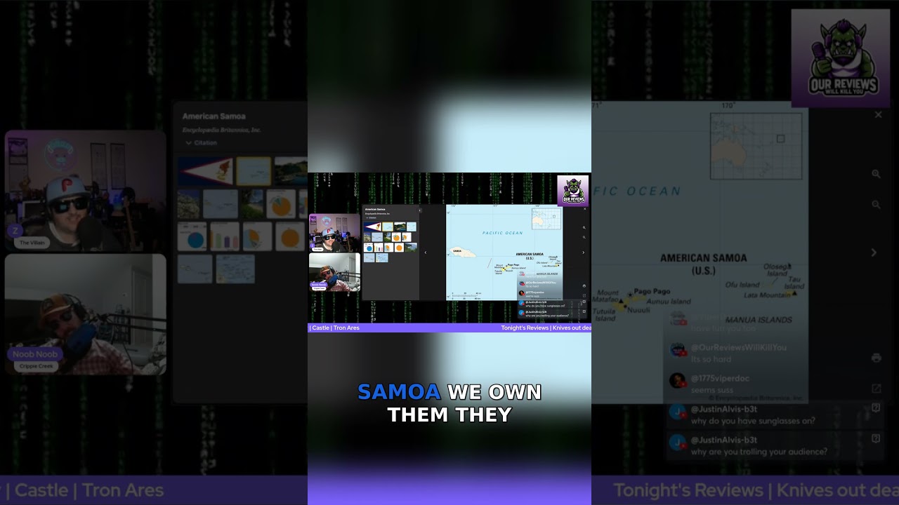 Американское Самоа — территория США, о существовании которой вы не знали!!