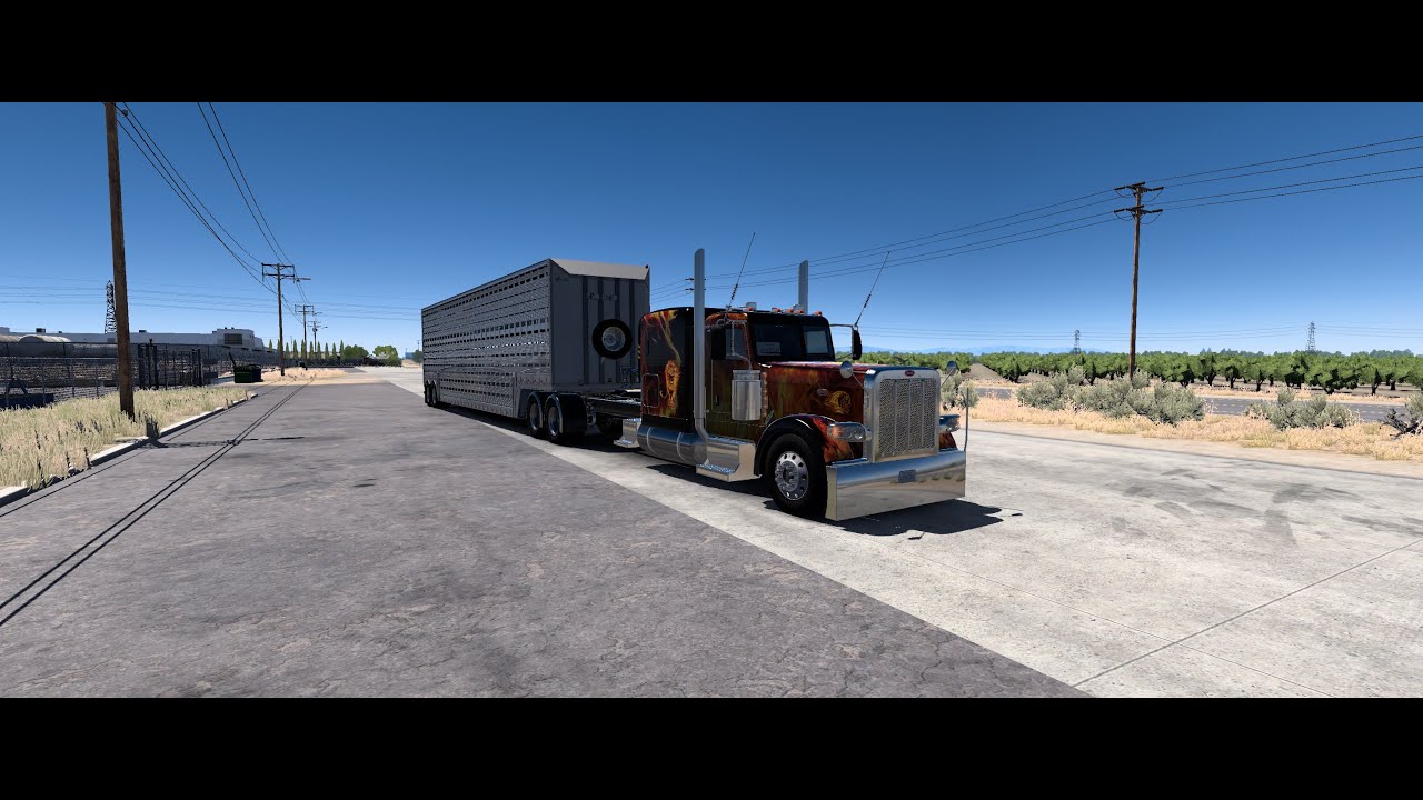 RODANDO NO MAPA ORIGINAL DO ATS 1.55 ACELERANDO CAMINHAO INTERNACIONAL NA BOIADEIRA