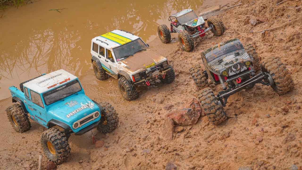 Offroad Trek Bukit Cinta Setelah Lebaran! | RC Adventure Skala 1/10 Indonesia, Balikpapan SCX10 RGT