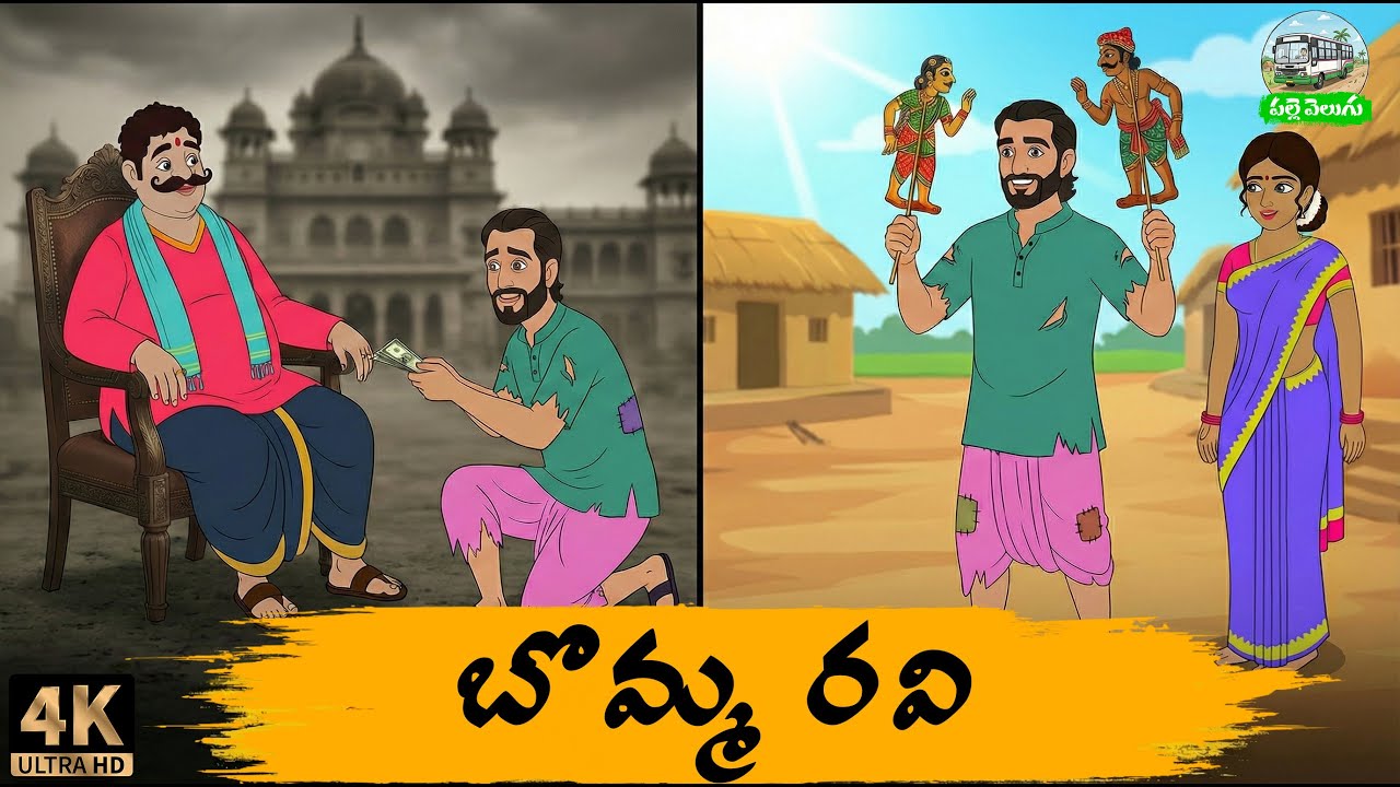 బొమ్మ రవి - Telugu Stories - moral stories in telugu - Neethi kathalu - Palle Velugu