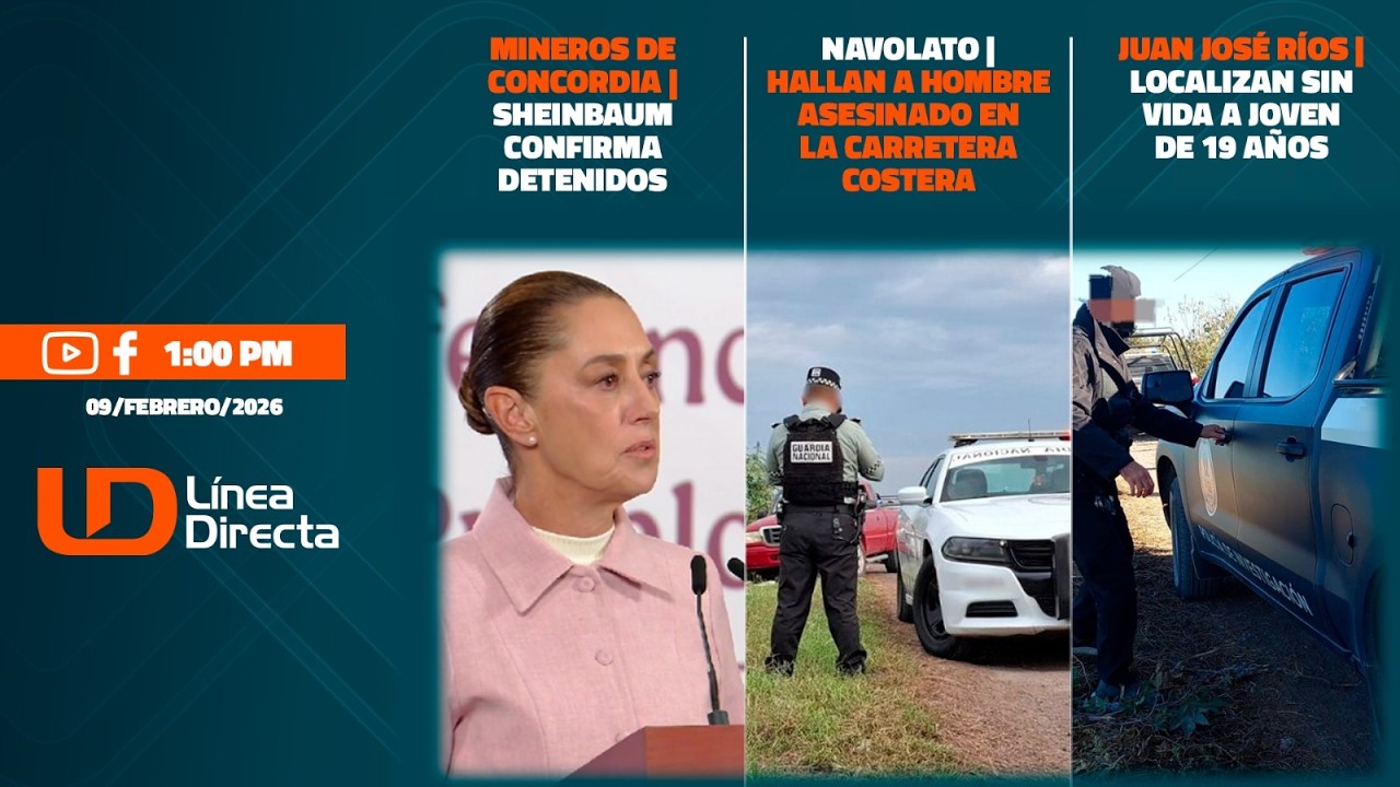 Mineros de Concordia | Sheinbaum confirma detenidos