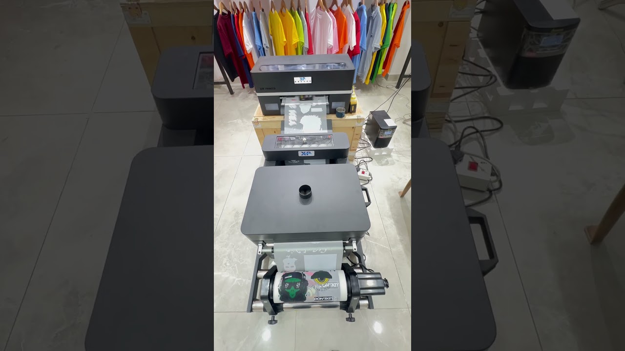 XP600 A3 DTF ROLL TO ROLL PRINTER #printingmachine #dtfprinter #xp600