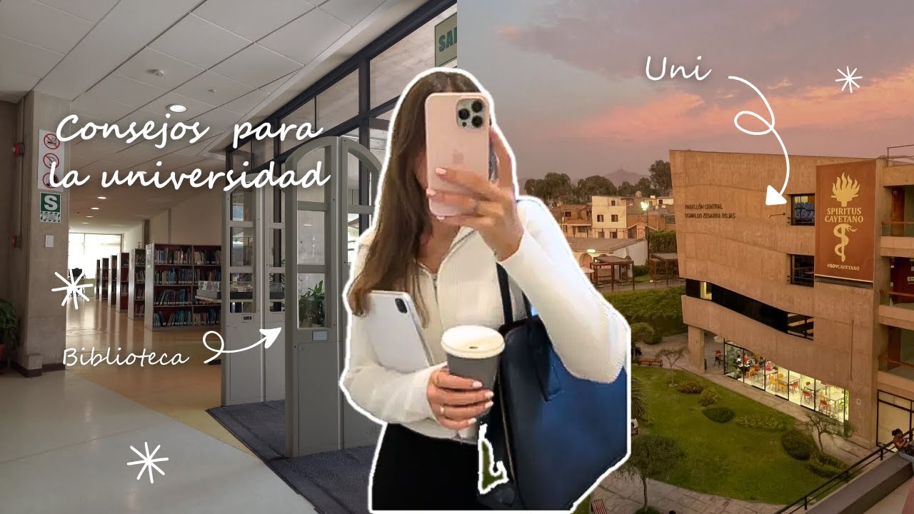 Consejos para tu primer d&iacute;a o ciclo en la universidad 📝✨