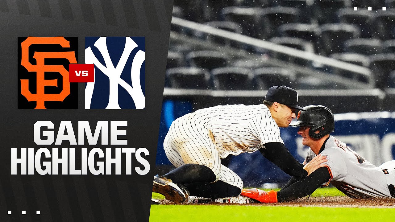 Giants vs. Yankees Game Highlights (4/11/25) | MLB Highlights
