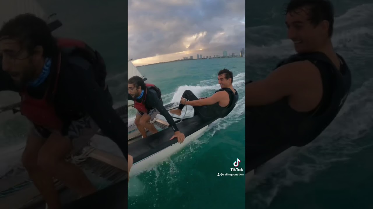 Speed record on Hobie 18! #sailing #shorts # travel #sailingconation