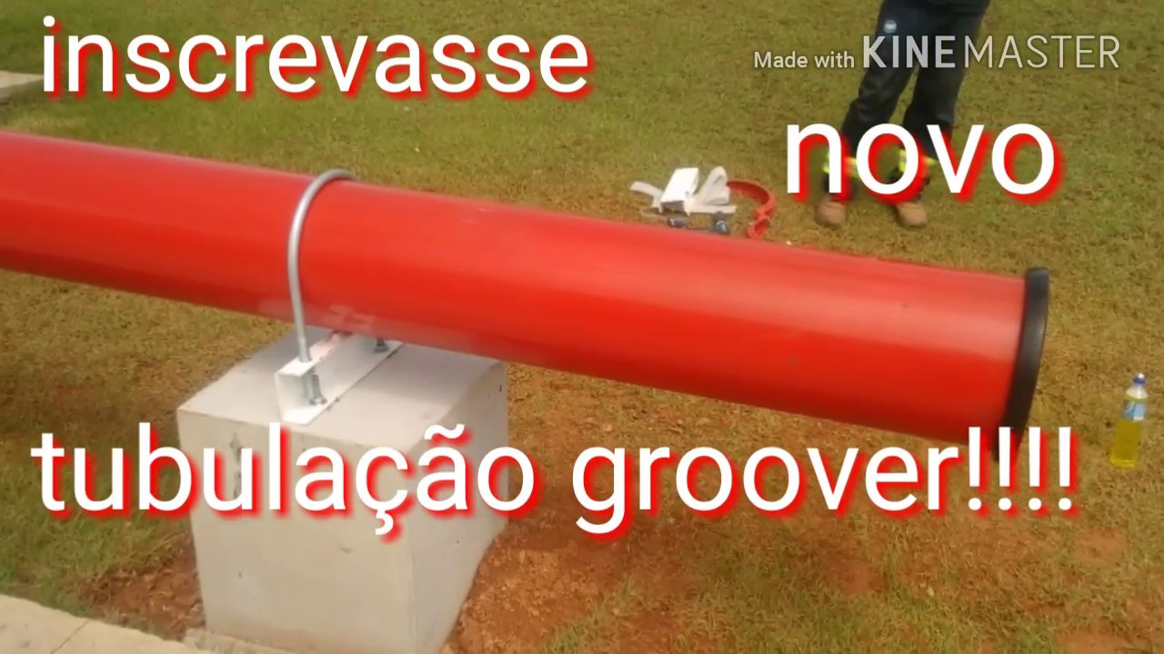 Tubulação industrial sistema groover novo fácil!!!