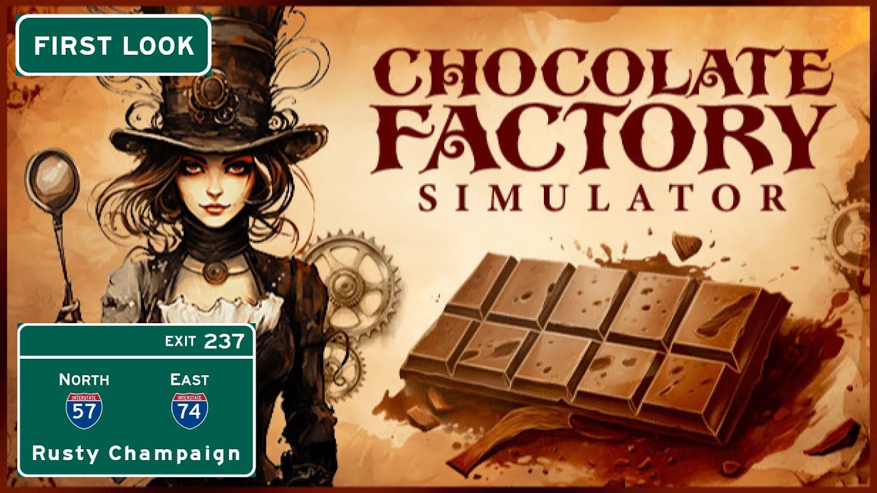 Chocolate Factory Simulator First Look - Creating the Perfect Chocolate Bar!
