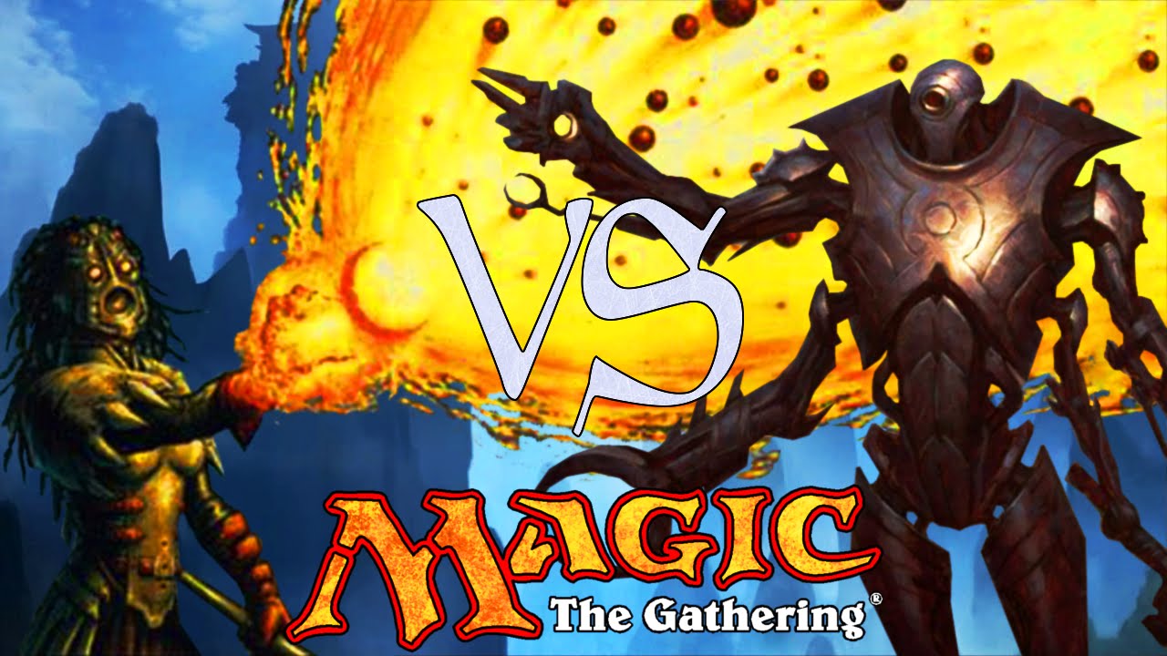 MtG Modern Gameplay - Jeskai Ascendancy Storm VS Affinity