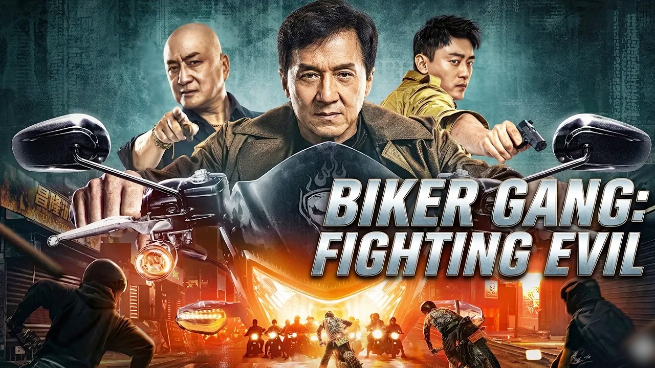 Jackie Chan and Collin Chou star in Biker Gang｜Fighting against the evil forces of the biker gang💥