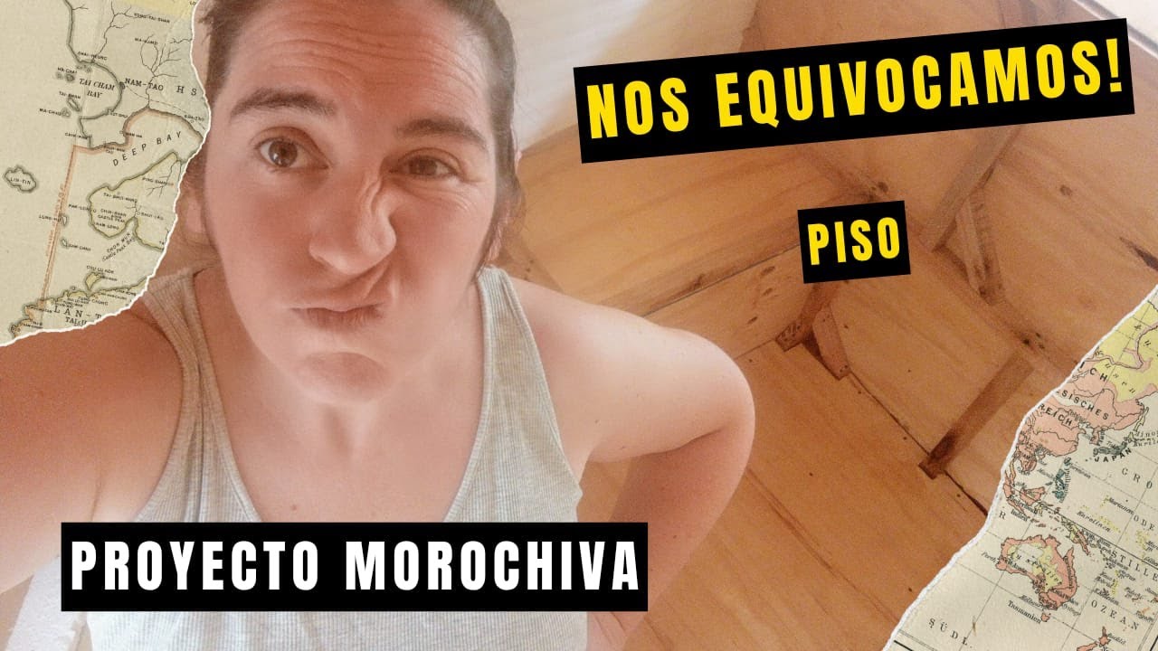 No nos gustó cómo quedó el piso del camper 😬 (lo vamos a cambiar)