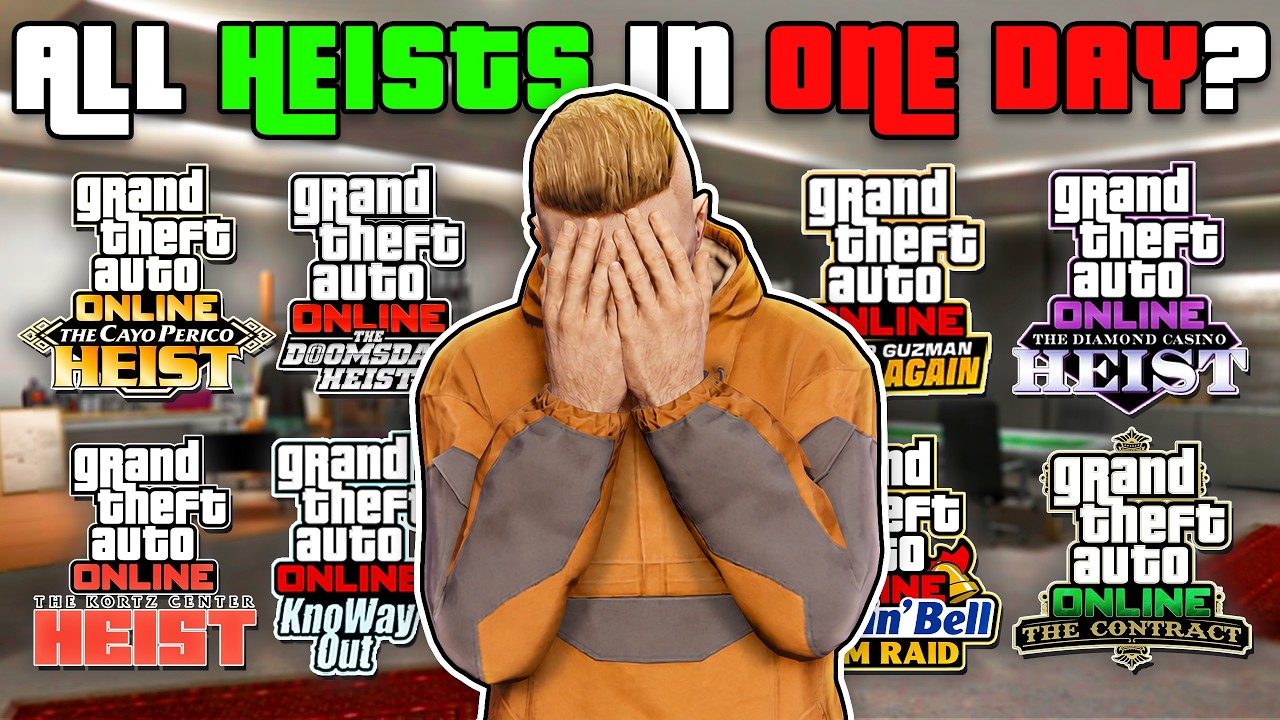 How Long Does It Take To Beat EVERY HEIST On A New Account In 2026?