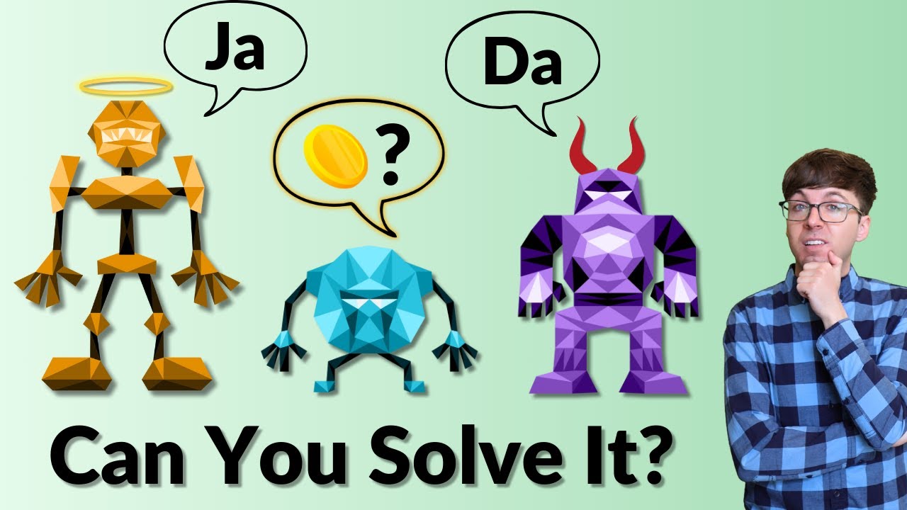 Can You Solve the 'Hardest Logic Puzzle Ever' in Just 3 Questions?