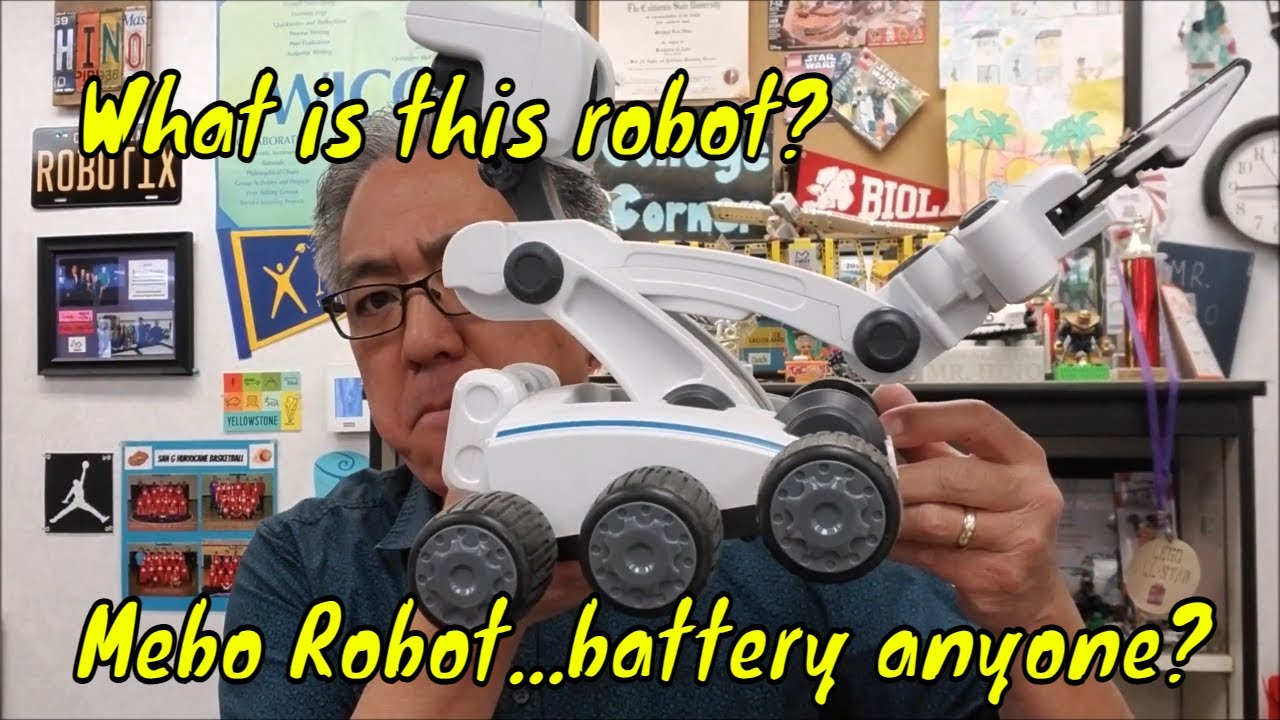 What is this robot? Mebo Robot...battery anyone?
