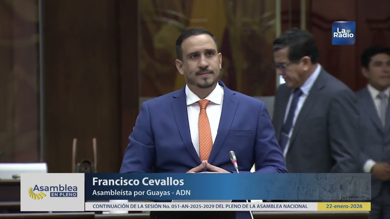 Asambleísta Francisco Cevallos - Sesión 051