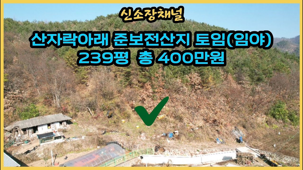 (566번)#준보전산지 토임#소액임야#안동땅매매#경북땅매매#의성땅매매#산매매#텃밭#주말농장#소액토지#싼땅매매#자연인땅#시골땅#오지땅#촌땅#귀농귀촌#토지매매#산림조합