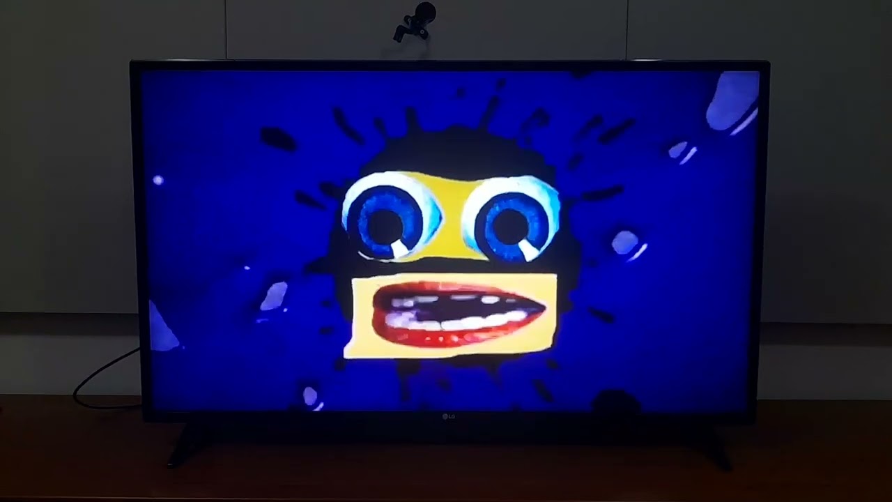 (Reupload) Klasky Csupo Robot Logo (HyperSuperYoshi5000's version & widescreen) In LG 43LK5750PSA