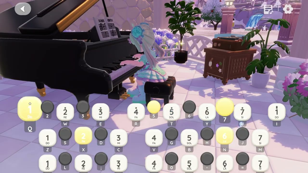 Night in the Brume (Ishgard Night Theme) - Final Fantasy XIV | Heartopia Piano Cover