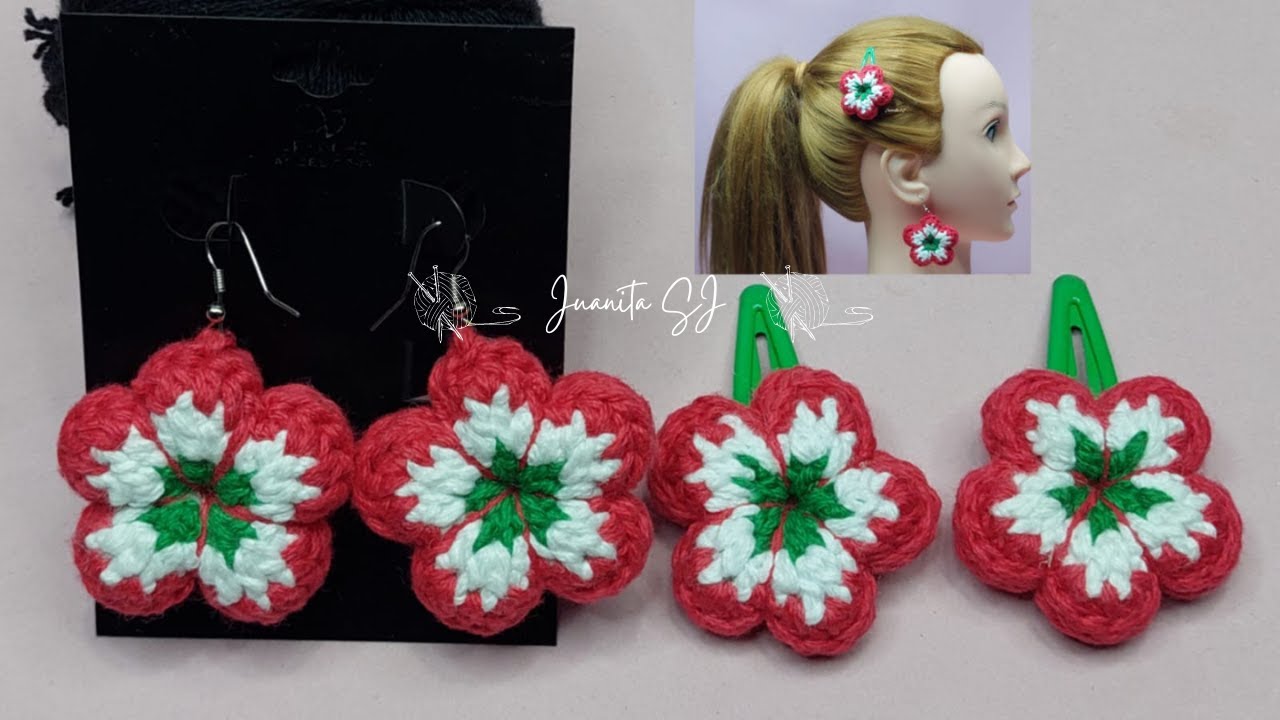 Dos ideas tricolor a crochet paso a paso