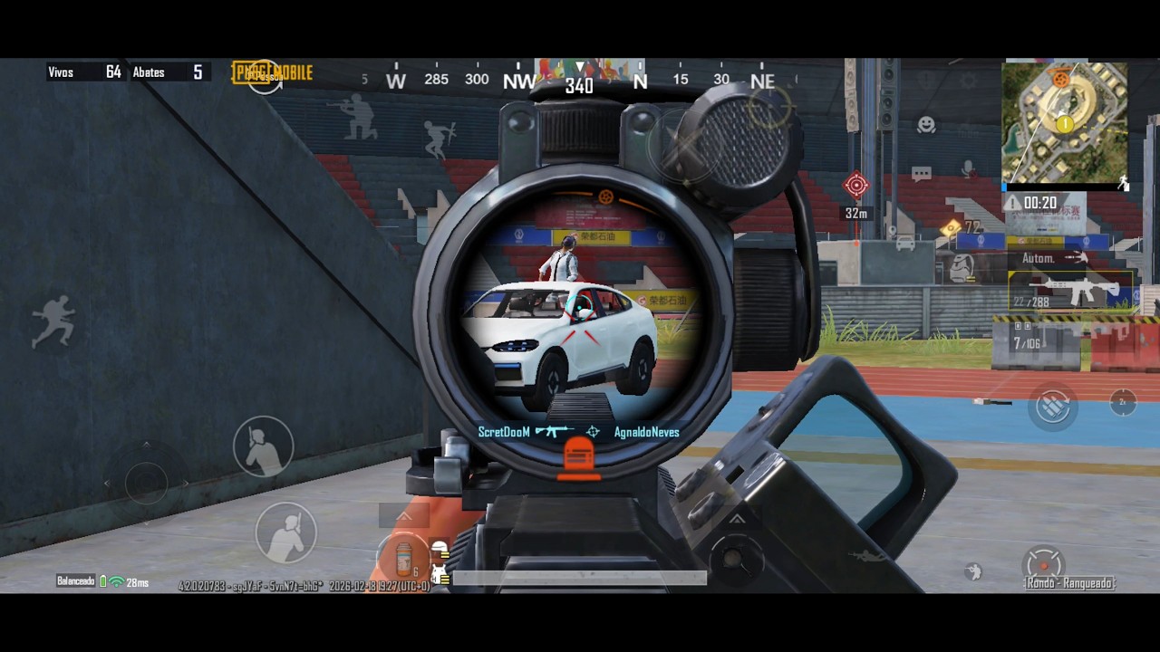 Doing some tests with the M416 in Rondo