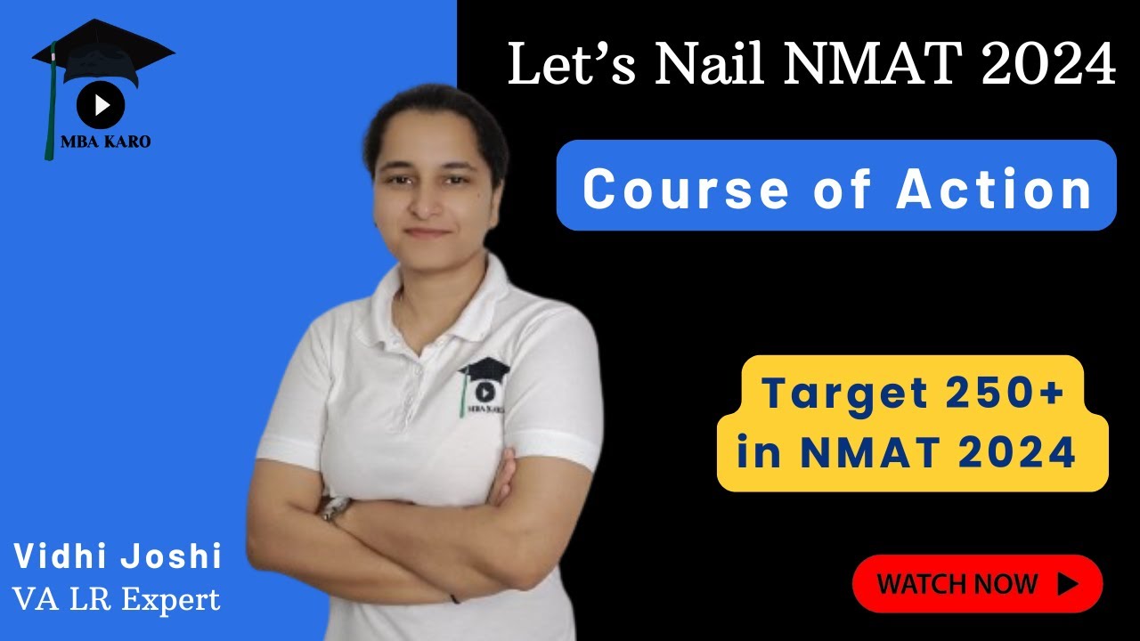 План действий для NMAT 2024 | Самые важные темы NMAT | Давайте сдадим NMAT 2024 | MBA Karo