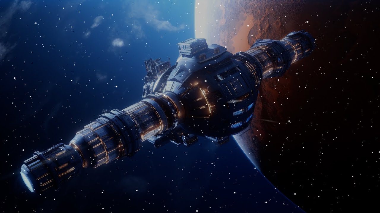 Radio Chatter from Jump Gate KD-7 Sci-Fi Ambiance for Sleep, Study, Relaxation