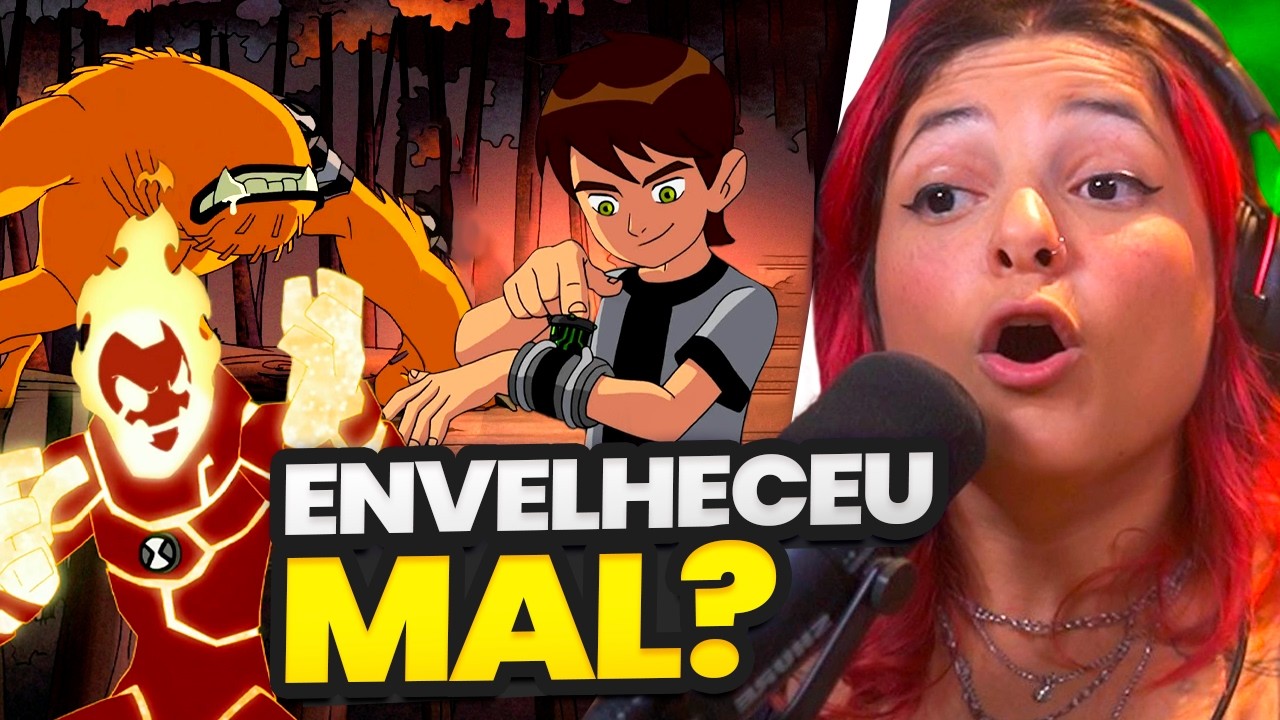 EU ASSISTI BEN 10 PELA PRIMEIRA VEZ… ENVELHECEU MAL?