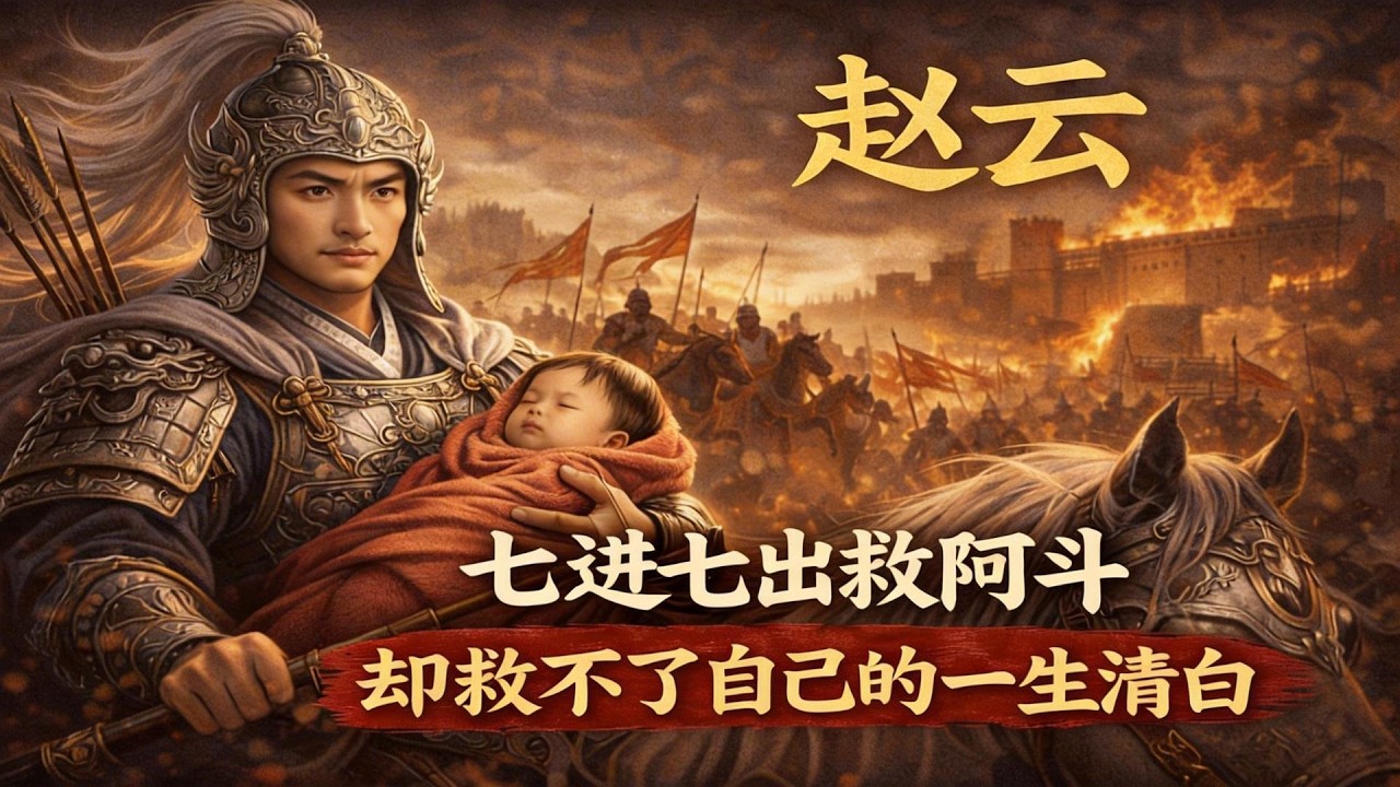 赵云 | 七进七出救阿斗，却救不了自己的一生清白 | 静心助眠，舒缓情绪，观千年兴衰，品人间过往~