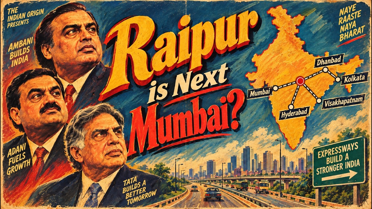 How Raipur is Secretly Becoming India&rsquo;s Central Logistics Hub of India? | ₹50,000 Cr Infrastructure