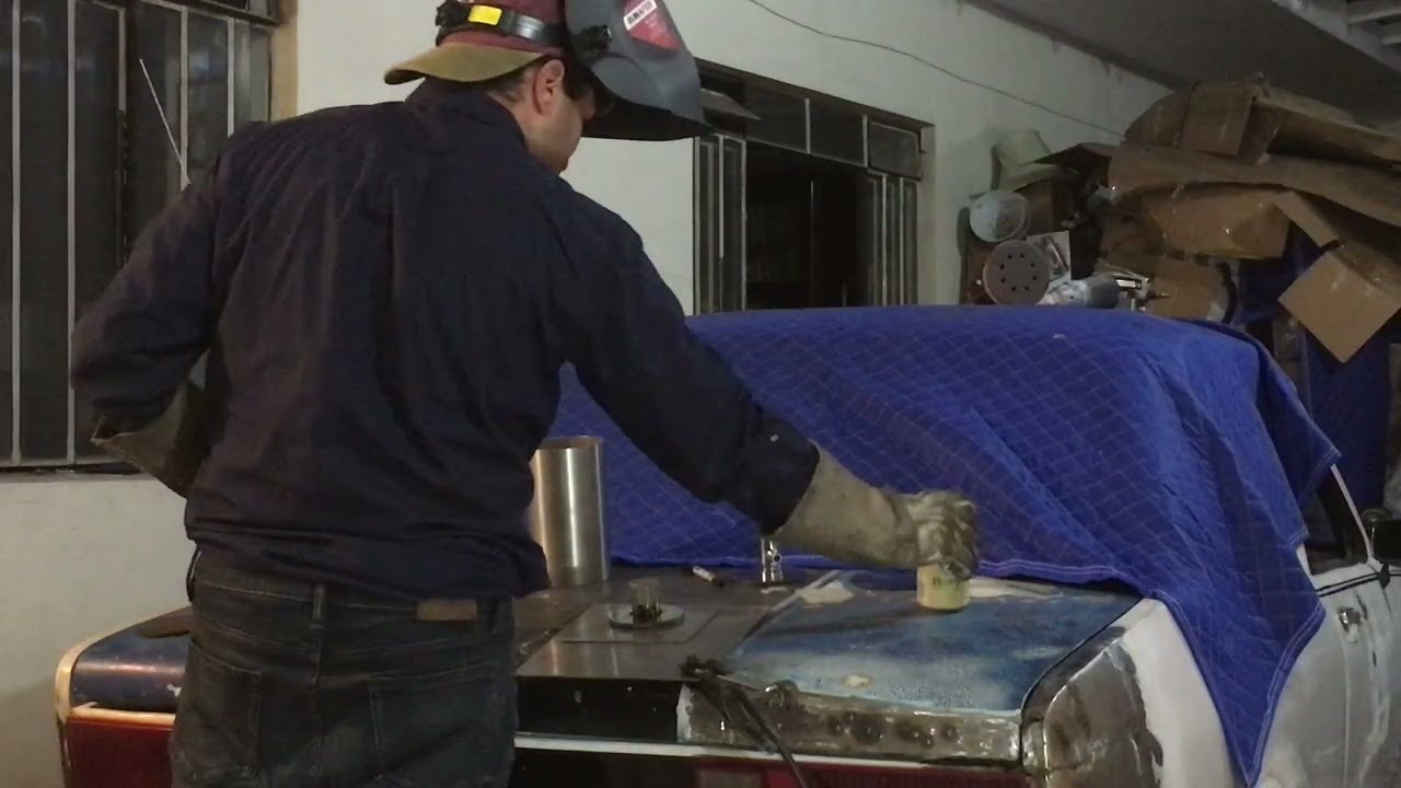 Welding the 1st RINO cans p1
