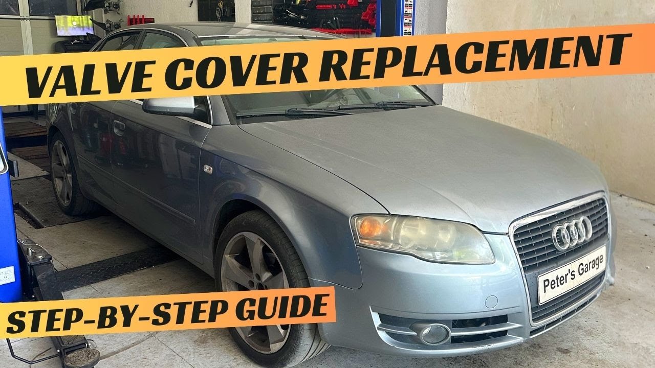 Audi A4 B7 2.0 TDI PD 16V Valve Cover / Rocker Cover Gasket replacement BLB BRE BRD