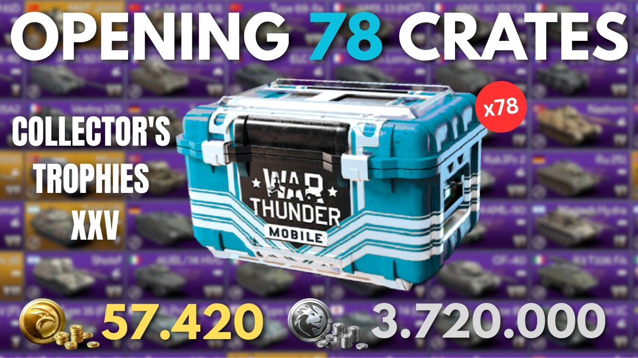 War Thunder Mobile | CASE OPENING PRO MAX