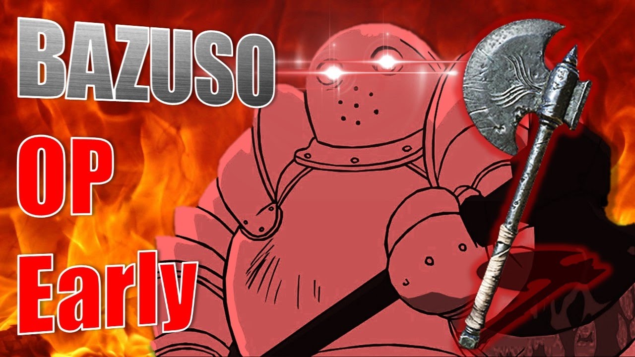 Dark Souls 3 : ОП БАЗУСО рано (Милвудская секира)