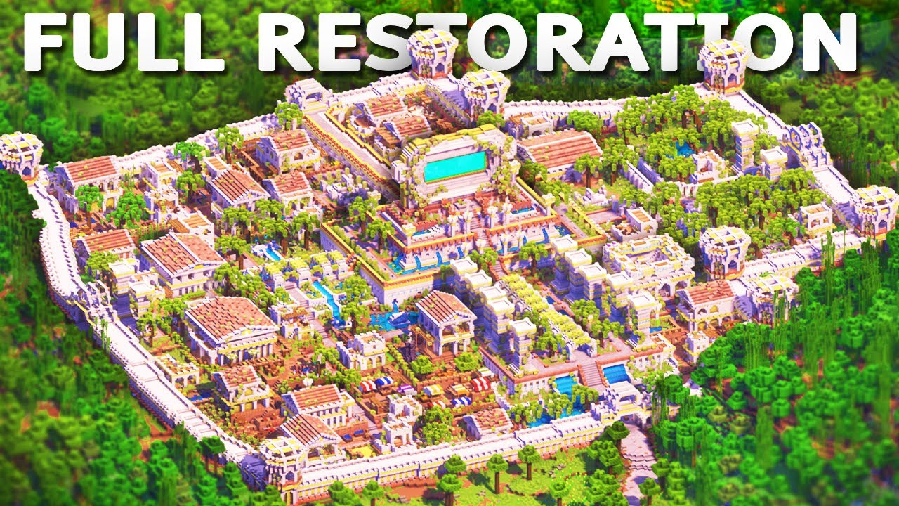 I Transformed an ENTIRE Ancient City in Minecraft