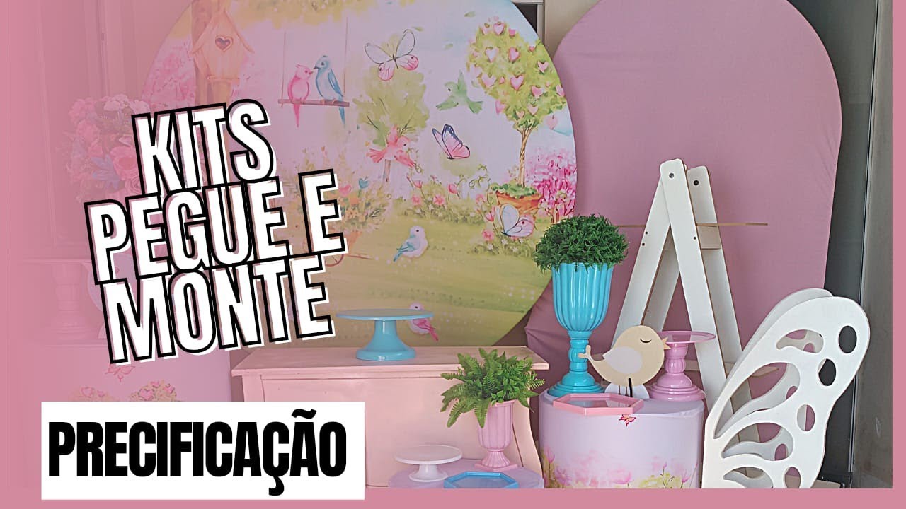 Como precificar os kits pegue e monte de forma prática.