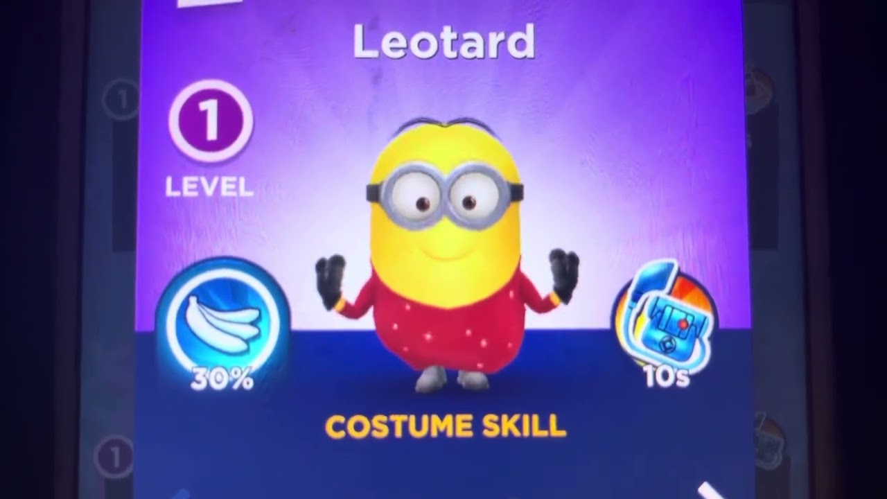 Minion Rush Leotard