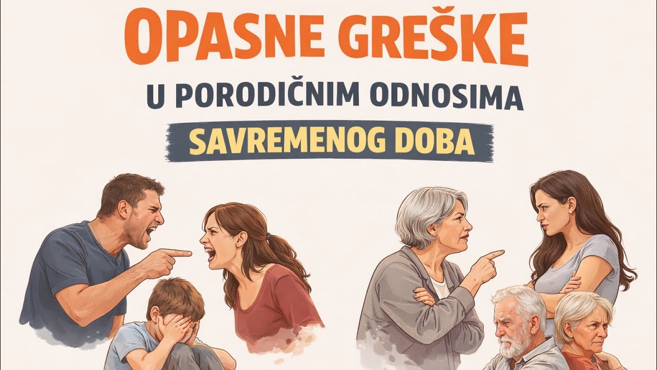 OPASNE GRESKE U PORODICNIM ODNOSIMA SAVREMENOG DOBA