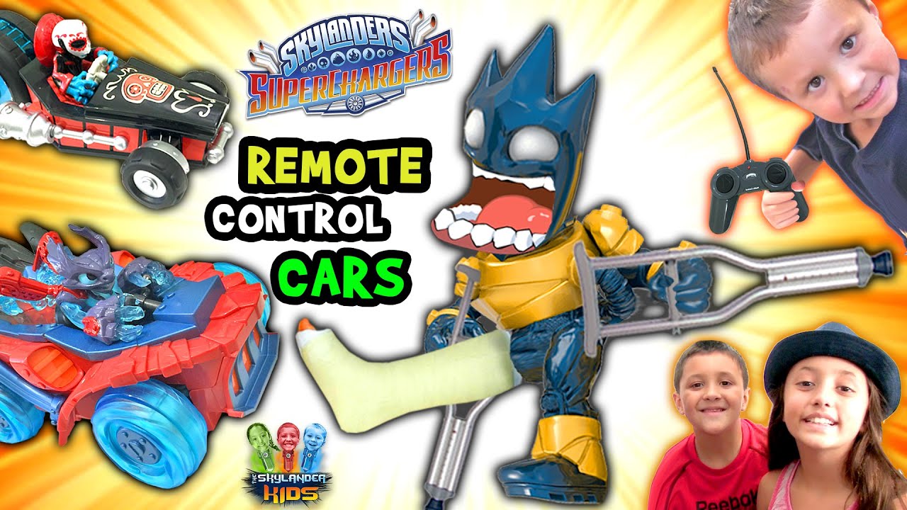 АСТРОБЛАСТ ЛОМАЕТ НОГУ! Машинки Skylanders SuperChargers на дистанционном управлении (Сюрприз и в...