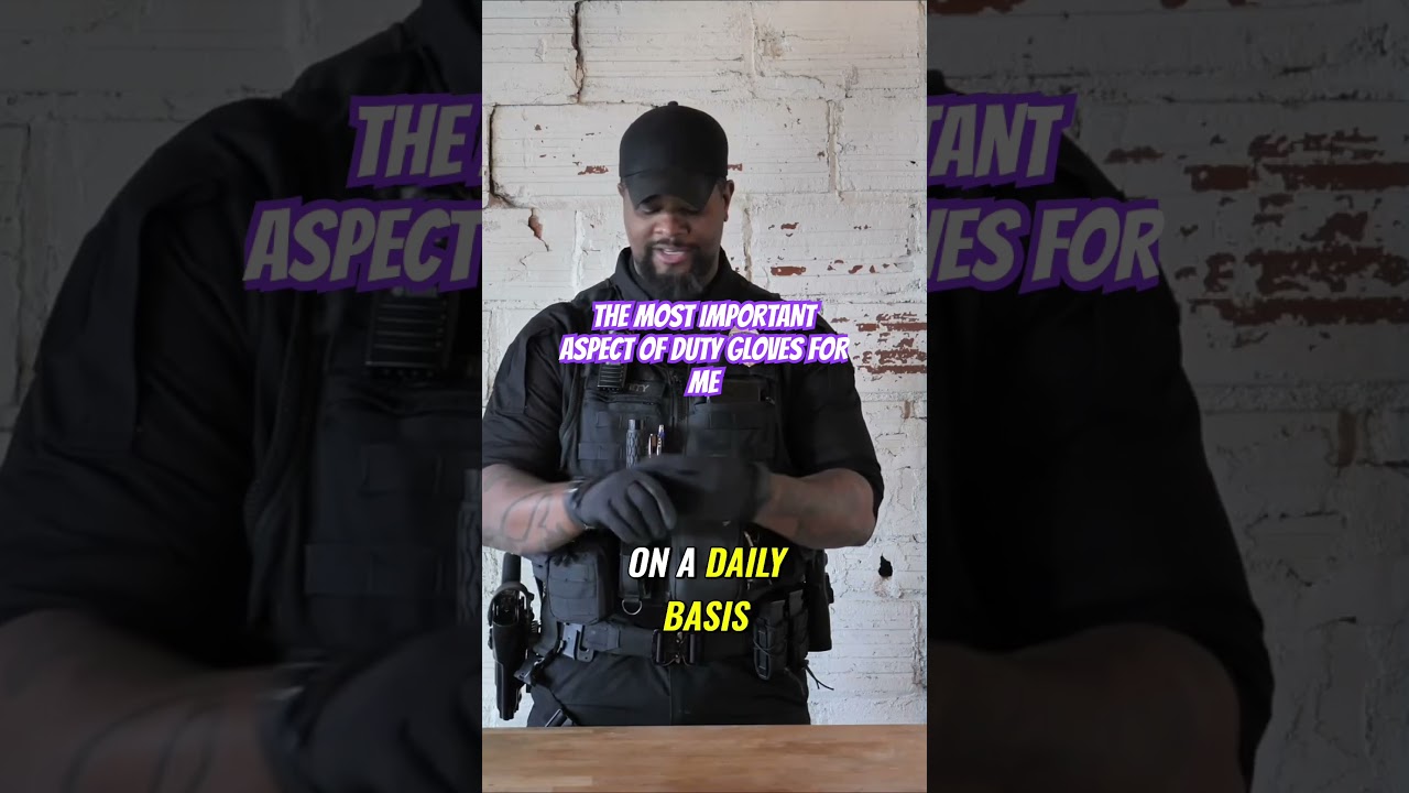 THE BEST DUTY GLOVES FOR SECURITY #securityguard #guardduty #securityofficer #viralvideo #security