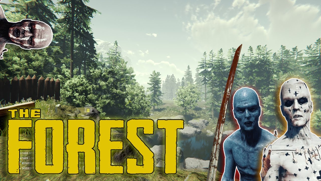 Let's Play The Forest | Build And Survive!