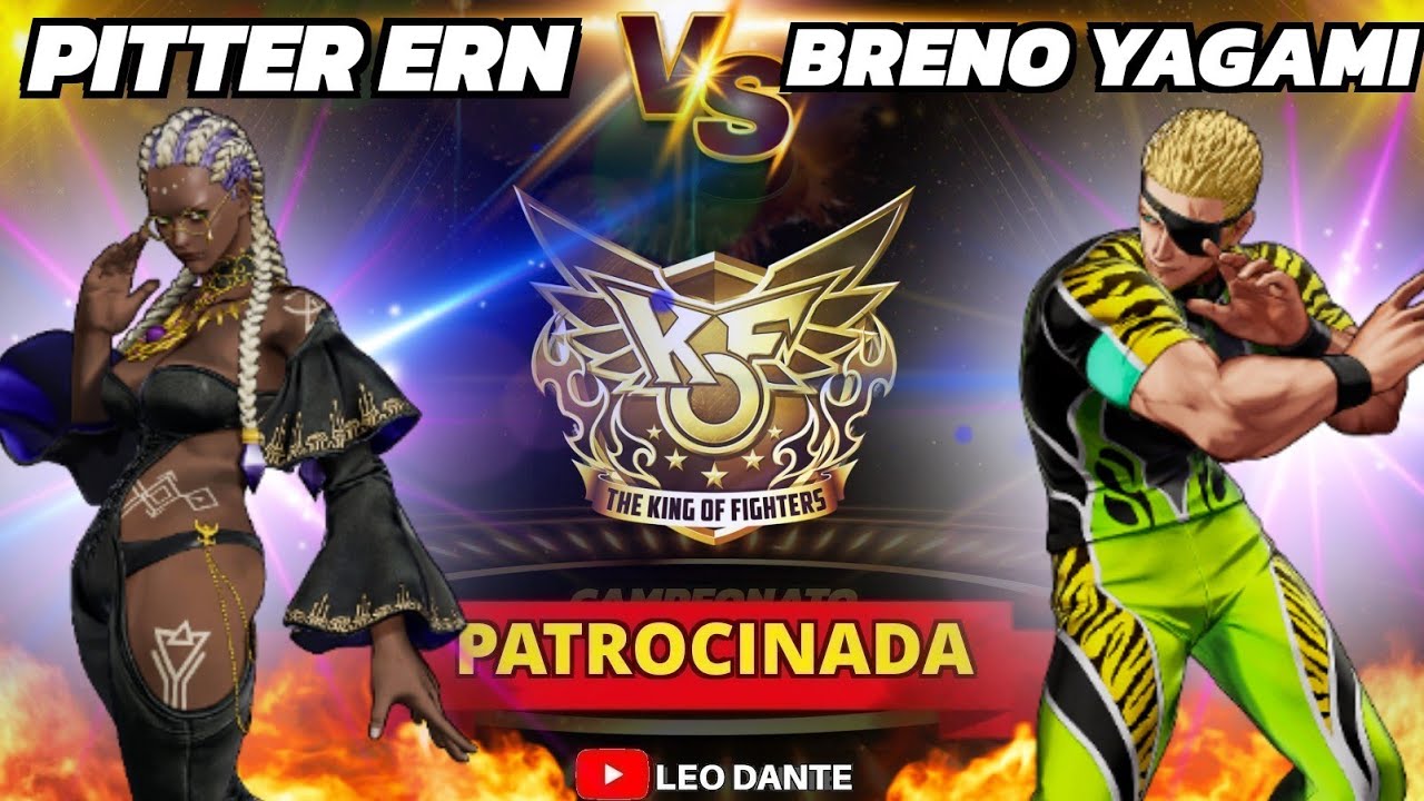 KOFXV - PITER ERN VS BRENO YAGAMI - LUTA PATROCINADA !